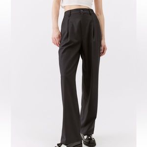 Urban Outfitters Helena Menswear Pants in Black Size Large